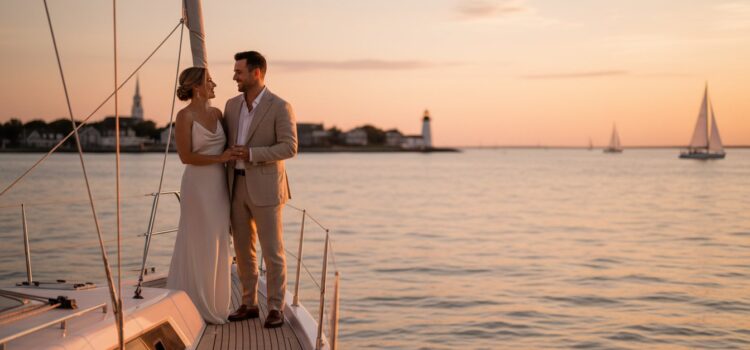 Capturing the Romance: A Guide to Wedding Photos on a Yacht in Sag Harbor