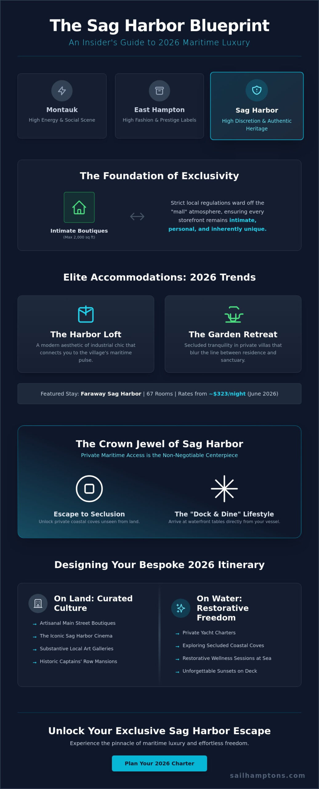 Sag Harbor Luxury Experiences: The Ultimate 2026 Guide to Hamptons Elegance - Infographic