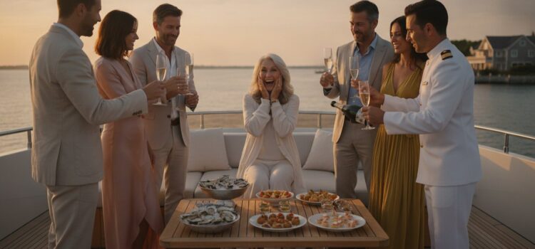 Luxury Boat Rental: Surprise 60th Birthday Hamptons Guide Luxury Boat Rental: Surprise 60th Birthday Hamptons Guide