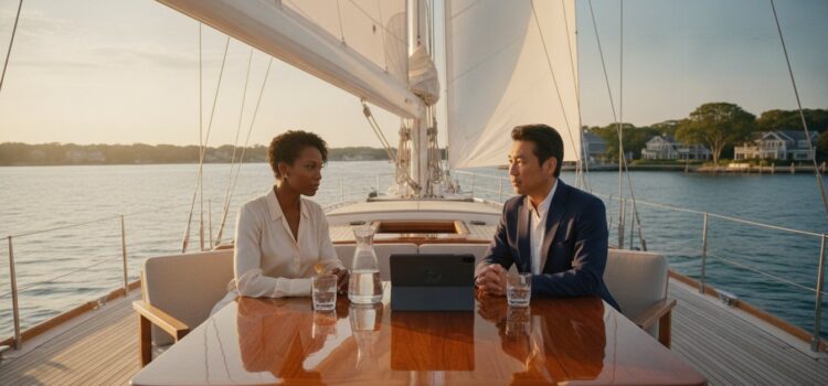 Closing a Business Deal on a Private Yacht: The Executive’s Guide to Nautical Negotiation Closing a Business Deal on a Private Yacht: The Executive’s Guide to Nautical Negotiation